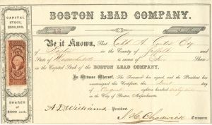 Boston Lead Co.